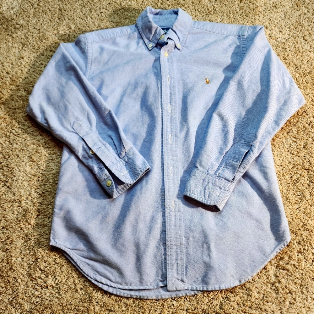 RALPH LAUREN Iconic Oxford Boy's Shirt